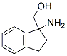 1H-Indene-1-methanol,  1-amino-2,3-dihydro-结构式