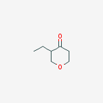 Structure of 3-ETHYL-TETRAHYDROPYRAN-4-ONE