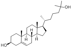 5-胆甾烯-3Β,25-二醇结构式