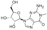 Structure of 1-METHYLGUANOSINE