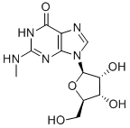 Structure of N2-METHYLGUANOSINE