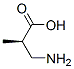 (R)-3-氨基-2-甲基丙酸结构式