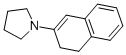 Structure of 1-(3,4-DIHYDRO-2-NAPHTHYL)PYRROLIDINE
