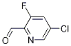 Structure of 5-chloro-3-fluoropicolinaldehyde