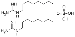 Structure of 1-OCTYLGUANIDINE HEMISULFATE  97