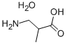 Structure of DL-3-AMINOISOBUTYRIC ACID MONOHYDRATE