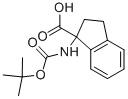 Structure of N-BOC-D,L-1-AMINOINDANE-1-CARBOXYLIC ACID