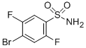 Structure of 4-BROMO-2,5-DIFLUOROBENZENESULFONAMIDE