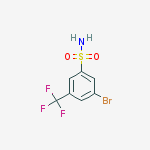 Structure of 3-Bromo-5-trifluoromethylbenzenesulfonamide