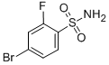 Structure of 4-Bromo-2-fluorobenzenesulfonamide