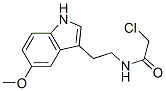 Structure of N-[2-(5-Methoxy-1H-indole-3-yl)ethyl]-2-chloroacetamide