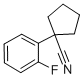 1-(2-Fluorophenyl)cyclopentanecarbonitrile,98%结构式
