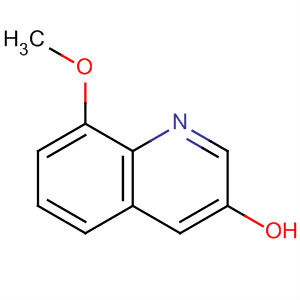 3-Quinolinol, 8-methoxy-结构式
