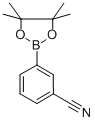 Structure of 3-(4,4,5,5-TETRAMETHYL-1,3,2-DIOXABOROLAN-2-YL)BENZONITRILE