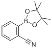 Structure of 2-CYANOPHENYLBORONIC ACID, PINACOL ESTER
