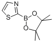 Structure of THIAZOLE-2-BORONIC ACID PINACOL ESTER