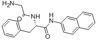 Structure of glycylphenylalanine2-naphthylamide