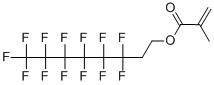 Structure of 2-(Perfluorohexyl)ethyl methacrylate