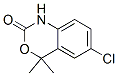Structure of 6-Chloro-1,4-dihydro-4,4-dimethyl-2H-3,1-benzoxazin-2-one