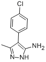 Structure of 4-(4-CHLORO-PHENYL)-5-METHYL-2H-PYRAZOL-3-YLAMINE