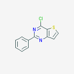 Structure of 4-Chloro-2-phenylthieno[3,2-d]pyrimidine