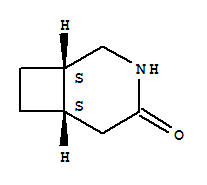 Structure of 3-Azabicyclo[4.2.0]octan-4-one,(1R,6R)-rel-