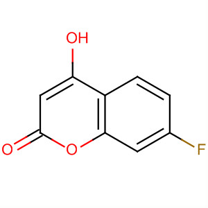 7-FLUORO-4-HYDROXY-2H-CHROMEN-2-ONE结构式