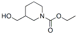 3-羟甲基哌啶-1-羧酸乙酯结构式