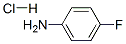 Structure of 4-FLUOROANILINE HCL