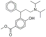 N,N-DIISOPROPYL-3-[(5-METHOXYCARBONYL)-2-HYDROXY)PHENYL]-3-PHENYL-PROPYLAMINE结构式