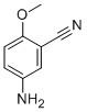 5-氨基-2-甲氧基苯腈结构式