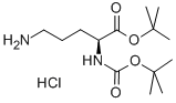 Structure of BOC-ORN-OTBU HCL