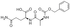 Structure of Z-L-ALANYL-L-GLUTAMINE
