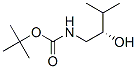 Structure of CARBAMIC ACID [(2S)-2-HYDROXY-3-METHYLBUTYL]-,TERT-BUTYL ESTER