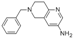 Structure of 5,6,7,8-TETRAHYDRO-6-(PHEHYLMETHYL)-1,6-NAPHTHYRIDIN-3-AMINE