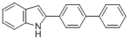Structure of 2-BIPHENYL-4-YL-1H-INDOLE