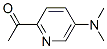 Ethanone,1-[5-(dimethylamino)-2-pyridinyl]-结构式