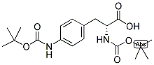 Structure of BOC-D-PHE(4-NHBOC)-OH