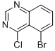 Structure of 5-bromo-4-chloroquinazoline