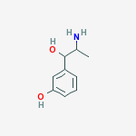 Structure of 3-(2-amino-1-hydroxypropyl)phenol