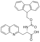 FMOC-L-2-喹啉基丙氨酸结构式