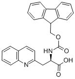 FMOC-D-2-喹啉基丙氨酸结构式
