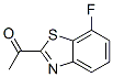 Ethanone,1-(7-fluoro-2-benzothiazolyl)-结构式