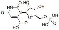 Structure of 3-[(2R,3R,4S,5R)-3,4-dihydroxy-5-(phosphonooxymethyl)oxolan-2-yl]-2,6-dioxopyrimidine-4-carboxylic acid