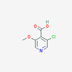 Structure of 3-Chloro-5-Methoxyisonicotinic acid