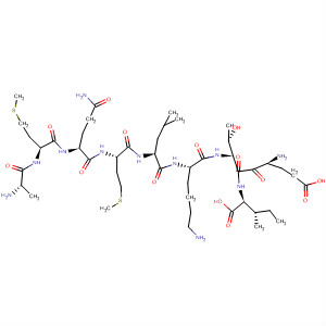 Structure of L-Isoleucine,L-alanyl-L-methionyl-L-glutaminyl-L-methionyl-L-leucyl-L-lysyl-L-a-glutamyl-L-threonyl-