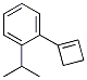BENZENE, 1-(1-CYCLOBUTEN-1-YL)-2-(1-METHYLETHYL)-结构式