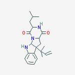 Brevicompanine B结构式