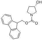 Structure of (S)-1-FMOC-3-Pyrrolidinol