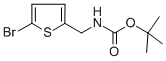 Structure of TERT-BUTYL N-[(5-BROMO-2-THIENYL)METHYL]CARBAMATE